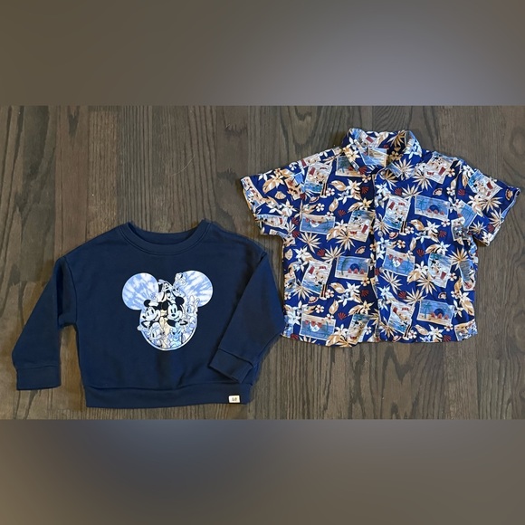 Disney and gap Mickey Mouse lot 18-24 months and 2T - Picture 3 of 9